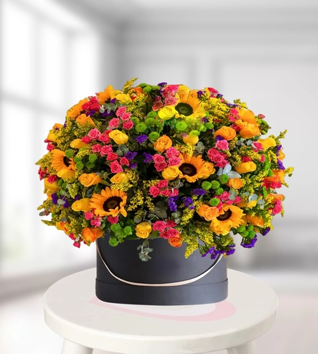 Sunset Radiance Flower Box Sunset Radiance Flower Box