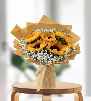 Radiant Sunflower Bo...